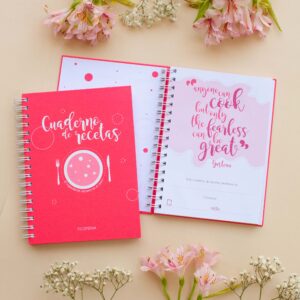Cuaderno de recetas / Vaidhé Shop - Tienda Online