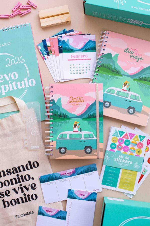 Combo 3 - Roadtrip (Agenda Filomena 2026)