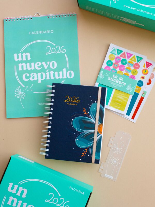 Combo 1 - Azul Isabel (Agenda Filomena 2026)
