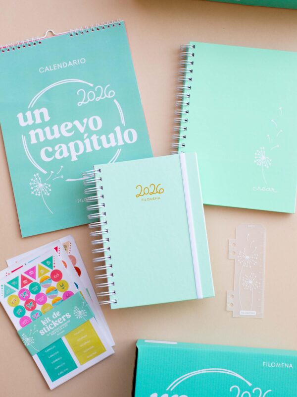 Combo 2 - Mint (Agenda Filomena 2026)