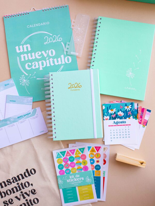 Combo 3 - Mint (Agenda Filomena 2026)