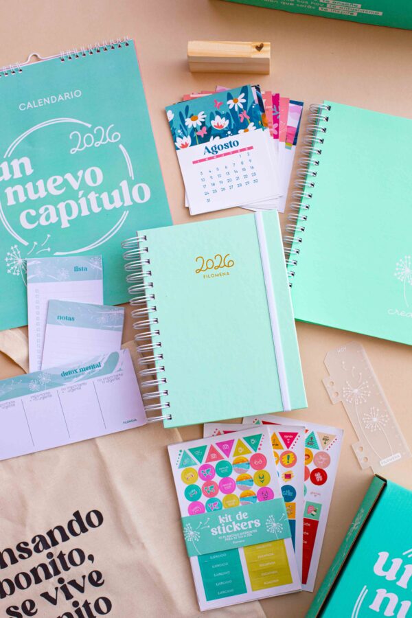 Combo 3 - Mint (Agenda Filomena 2026)