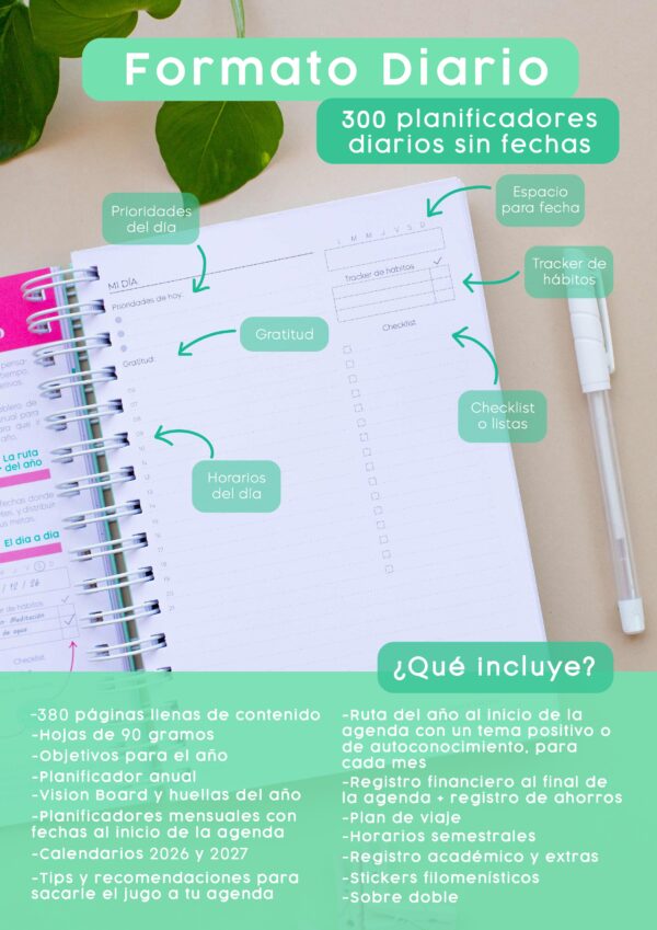Combo 2 - Lila (Agenda Filomena 2026)