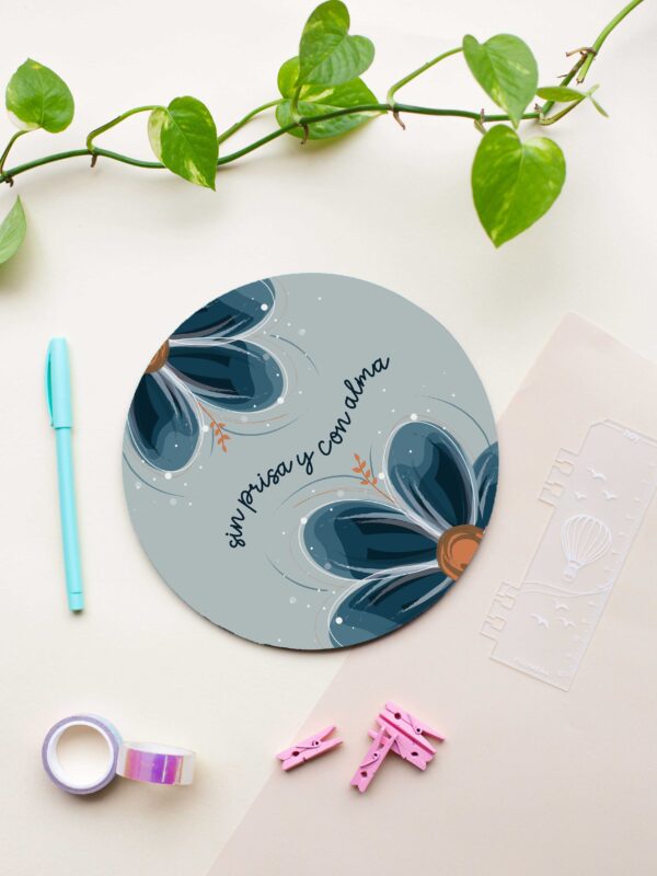 Mousepad "Azul Isabel"
