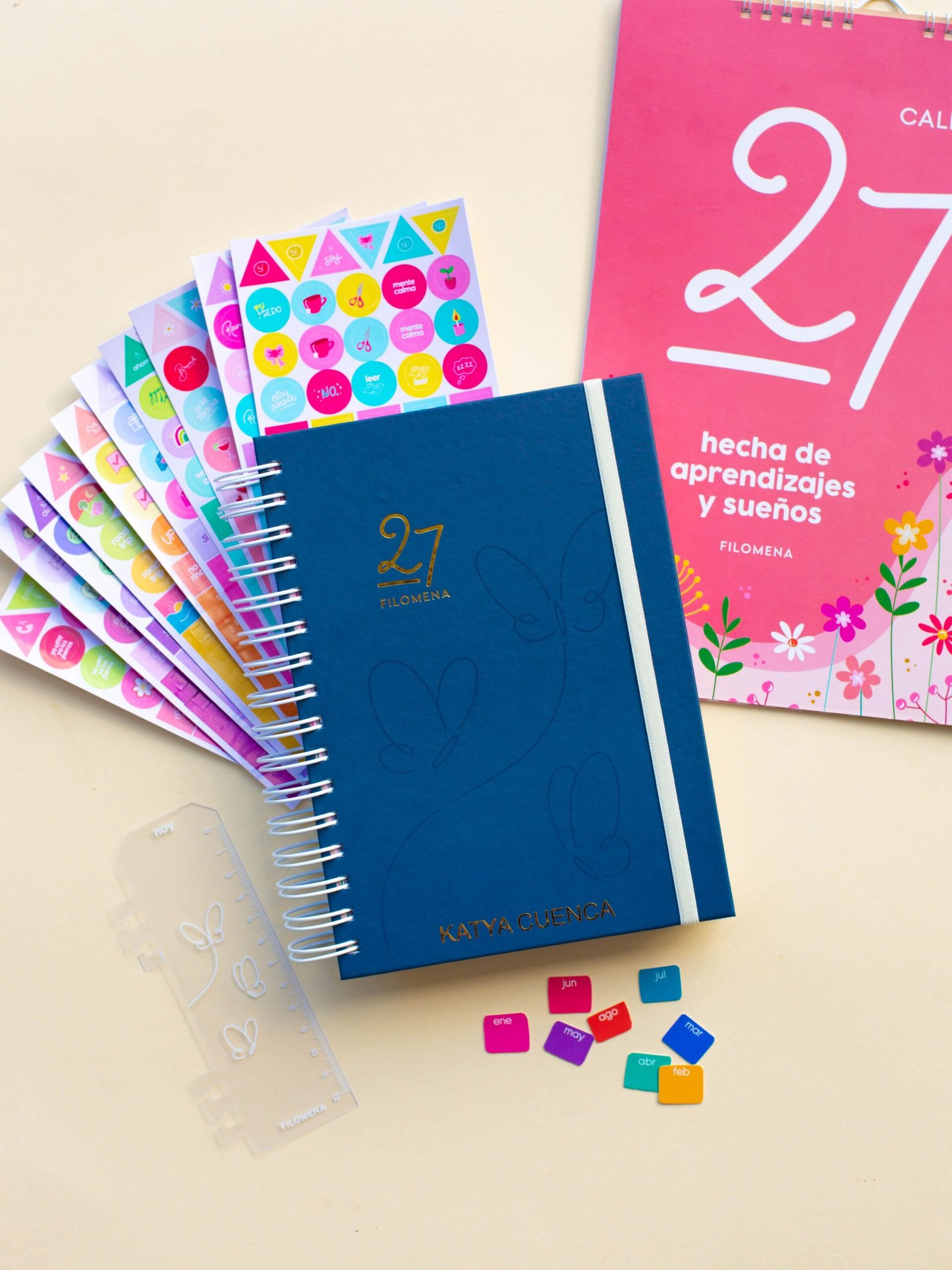 Combo 1 - Mariposas 2027 (Agenda Filomena 2027)